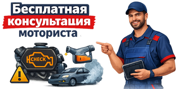 ПРОВЕРЬТЕ ДВИГАТЕЛЬ БЕСПЛАТНО